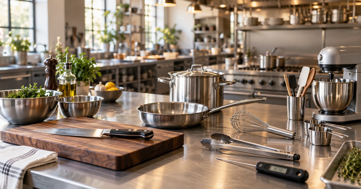 Kitchen Equipment: Essential Guide for Chefs Purchasing on Chefnourish.com