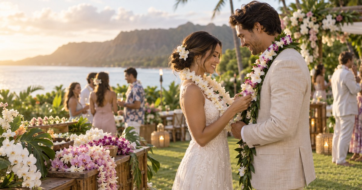 Why Couples Choose The Orchid Lei Company for Their Wedding Celebrations